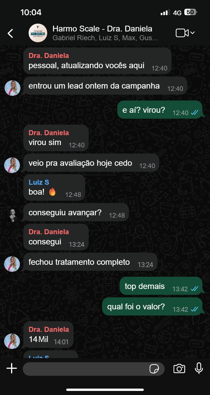Mensagem de cliente